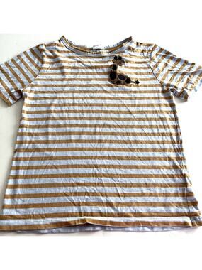Wynken organic cotton unisex striped T-shirt size 12